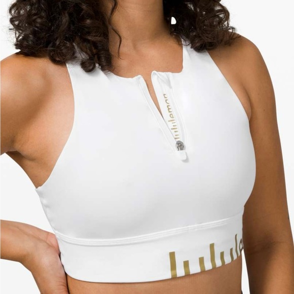 lululemon athletica Other - lululemon Energy Bra High Neck Long Line Zip *Special Edition